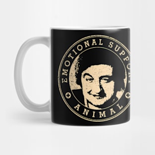 John Belushi Emotional Support Animal By Buck Originals Mug